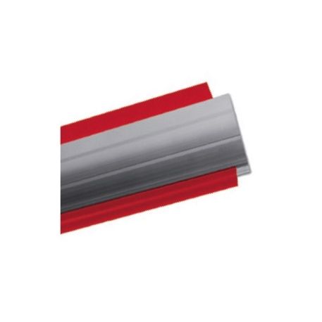 Barra quadra in alluminio V2 163627 da 6.28 mt con gomme protettive PER NIUBA 6